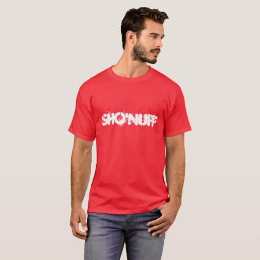 Sho'Nuff T-shirt (Voorkant volledig)