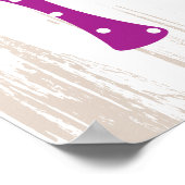 SHOOE Poster Purple - Affiches MODE (Coin)