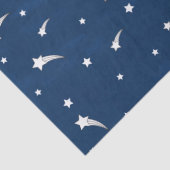 Shooistars Navy Blue Waterverf Tissuepapier (Detail)