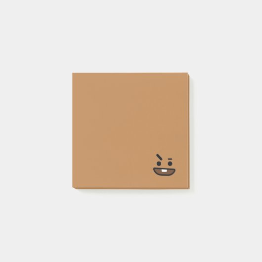 Shooky lichtbruin post-it® notes (Voorkant)