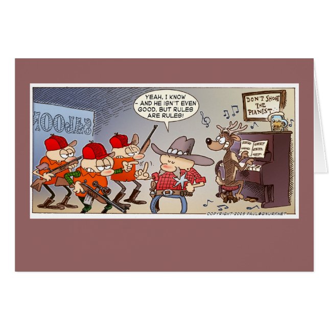 Shoot de pianist niet (Voorkant Horizontaal)