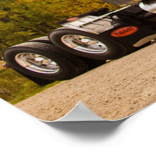 Shoot First Photography's Smokin' Peterbilt Poster (Hoek)