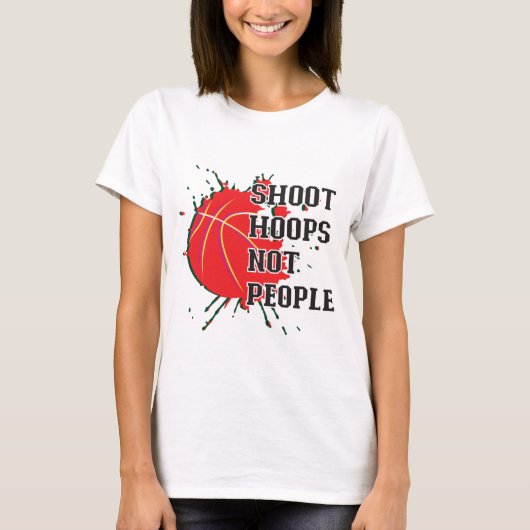 Shoot Hoops T-shirt (Voorkant)