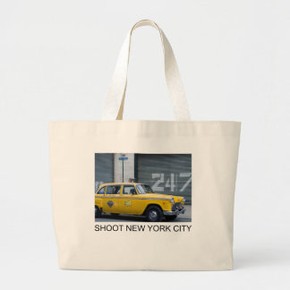 Shoot New York City canvas tas