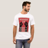 Shoot niet - Black Lives Matter - T-shirt (Voorkant volledig)