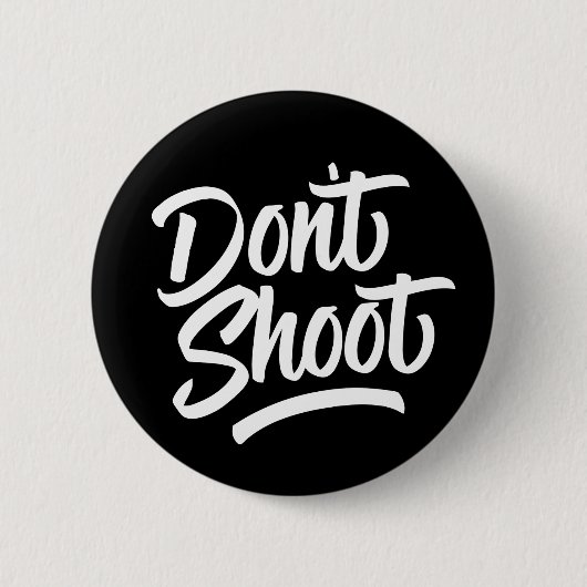Shoot niet ronde button 5,7 cm (Voorkant)