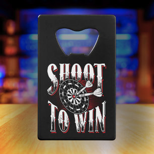 Shoot To Win - Dart League Legend Kredietkaart Flessenopener