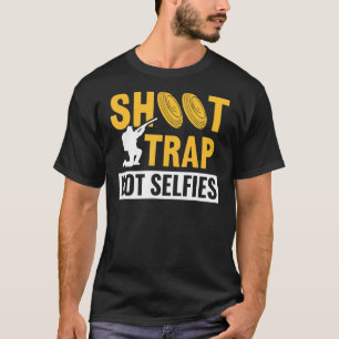 Shoot Trap selecteert niet Clay Target Shooting T-shirt