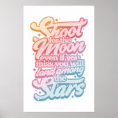 Shoot voor de maan poster (Voorkant)