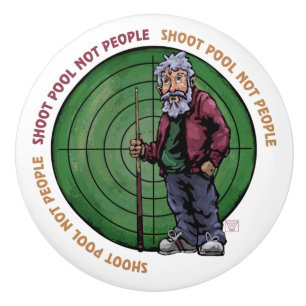 Shoot zwembad Niet mensen Keramische Knop