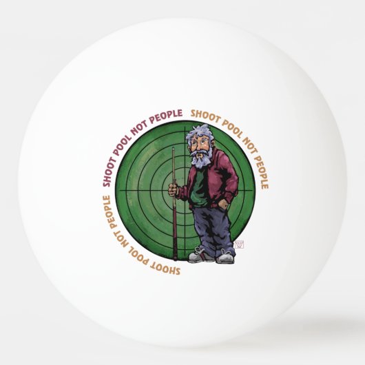 Shoot zwembad Niet mensen Pingpongballen (Achterkant)