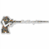 Shooter meisjes Sticker (Voorkant)