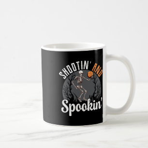 Shootin' en Spookin Skeleton basketbalspeler HA Koffiemok