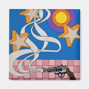 "Shootin' Starz" Magnet Magneet