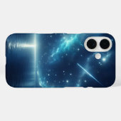 Shooting Star Boven Water Case-Mate iPhone Case (Achterkant (horizontaal))