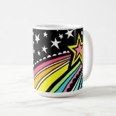 Shooting Star Fireball Comet Mok (Voorkant rechts)