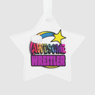 Shooting Star Regenboog Geweldige Worstelaar Ornament