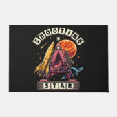 Shooting Star Ruimte Deurmat (Voorkant)