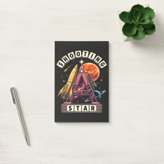 Shooting Star Ruimte Post-it® Notes (Kantoor)