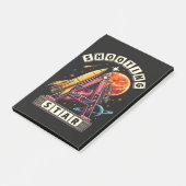 Shooting Star Ruimte Post-it® Notes (Schuin)