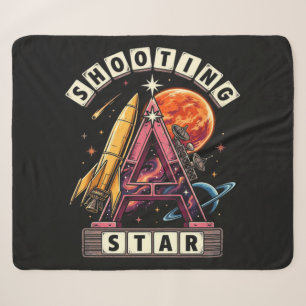 Shooting Star Ruimte Sherpa Deken