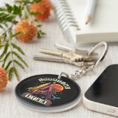 Shooting Star Ruimte Sleutelhanger (Voorkant Rechts)