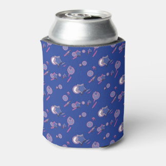 Shooting Stars en Comets Blue Soda Sleeve / Gezell Blikjeskoeler