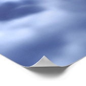 Shootster boven wolken Poster - Horizontaal (Hoek)