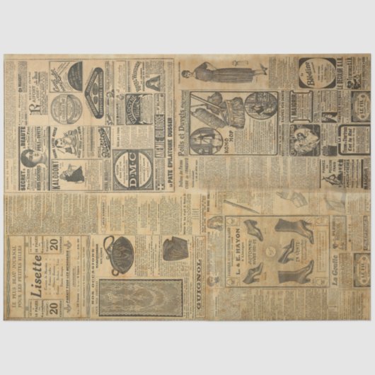  Shop Ads Tissuepapier (Voorkant)