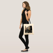 SHOP BAG - PARIS OP MIDNIGHT TOTE BAG (Voorkant (model))