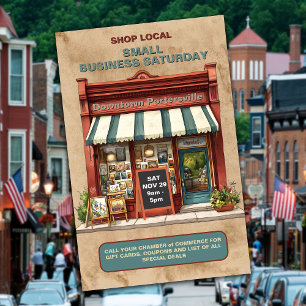Shop Small Business Event Flyer