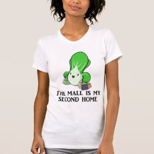 Shopaholic bok Choy (volwassene) T-shirt