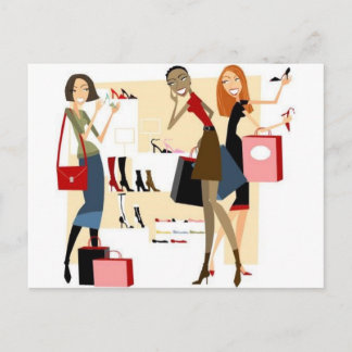 Shopaholic Briefkaart
