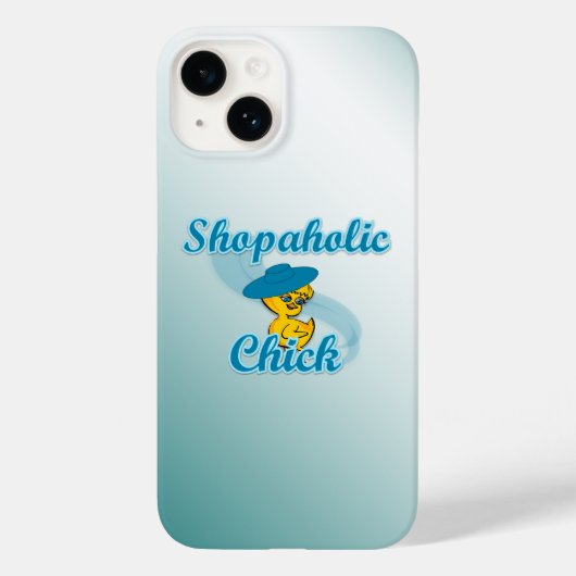 Shopaholic chick #3 Case-Mate iPhone case (Achterkant)