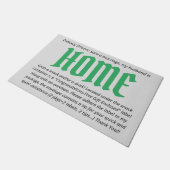 Shopaholic, Delivery Driver Help Doormat Deurmat (Schuin)