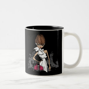 Shopaholic fille Mug