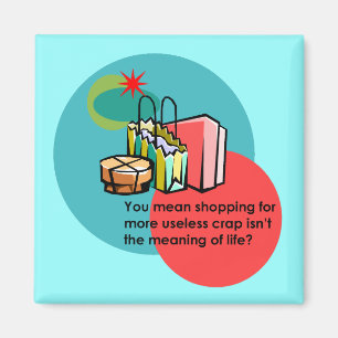 Shopaholic Magnet Magneet