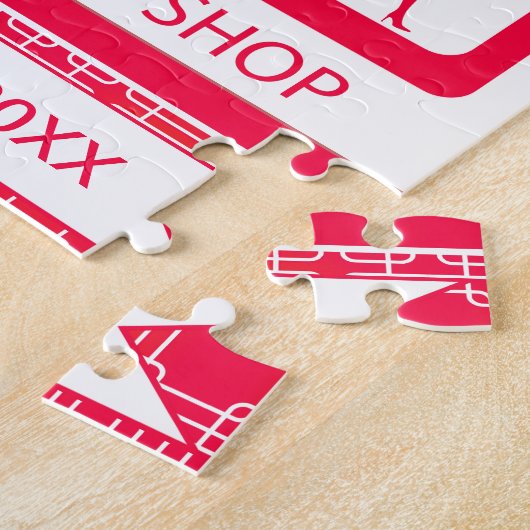 Shopaholic Manger Sleep Shop Keepsaké Puzzle (Côté)