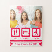 Shopaholic Manger Sleep Shop Keepsaké Puzzle (Vertical)