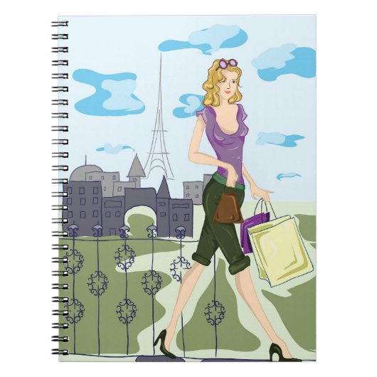 Shopping dans le Carnet parisien (Devant)