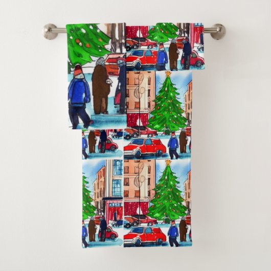 Shopping de Noël (En situation)