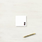 Shopping Ninja Girl Post-it® Notes (Op bureau)