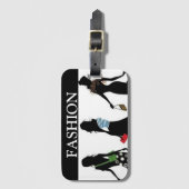 SHOPPING QUEEN COLLECTIE BAGAGELABEL (Voorkant (verticaal))