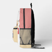 Shopping Queen Collectie - Dames Bedrukte Rugzak (Rechts)