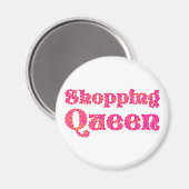 shopping queen magneet (Voorkant / Achterkant)