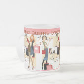 SHOPPPING QUEEN COLLECTION CAFÉ MUG (Devant gauche)