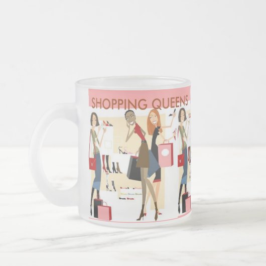 SHOPPPING QUEEN COLLECTION CAFÉ MUG (Gauche)
