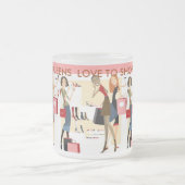 SHOPPPING QUEEN COLLECTION CAFÉ MUG (Centre)