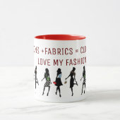 SHOPPPING QUEEN COLLECTION CAFÉ MUG (Centre)