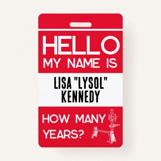 Shopsmith 75th Anniversary Celebration Name Badge (Dos)